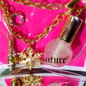 Juicy Girl💄❄️ 🔮 🍾 Charm Bracelet Never Removed From 🎁 NWT